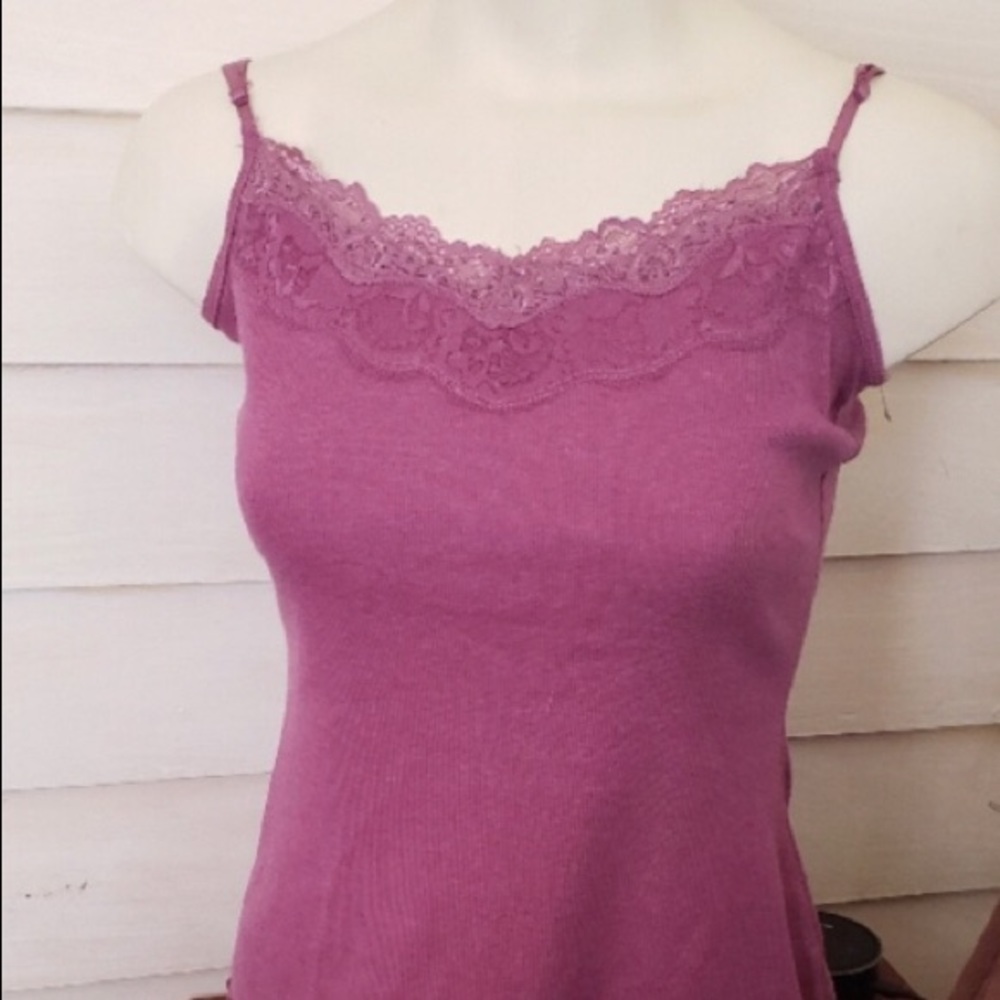 Maurice’s Lace Trim Camisole Top Sm
